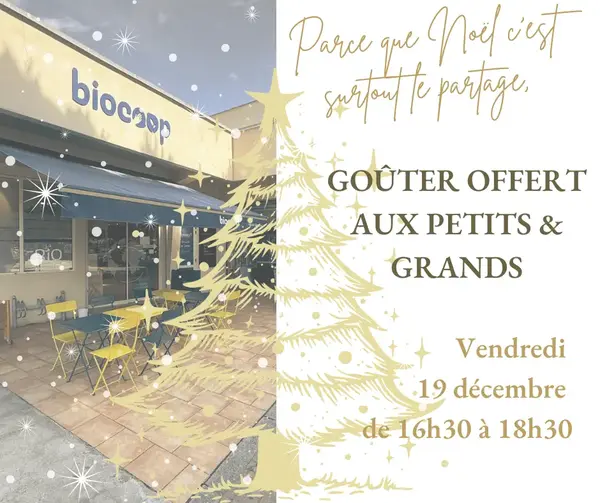 GOUTER OFFERT AUX PETITS & GRANDS