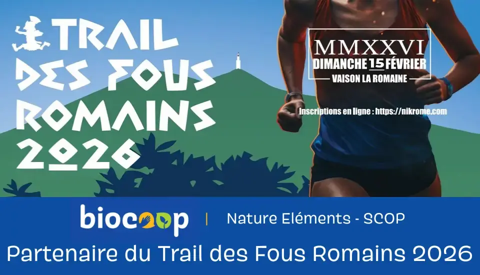 partenaire trail des fous romains 2026